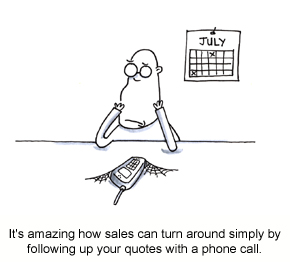 An epoxy contractor selling epoxies and waiting for the phone to ring.