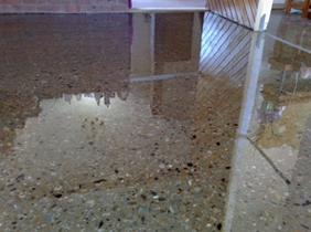 Decorative epoxy flooring - the polished concrete and warehouse looks